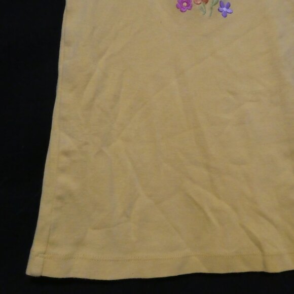 GYMBOREE | size 5 | Yellow Sleeveless Top with Floral Design - Picture 7 of 14